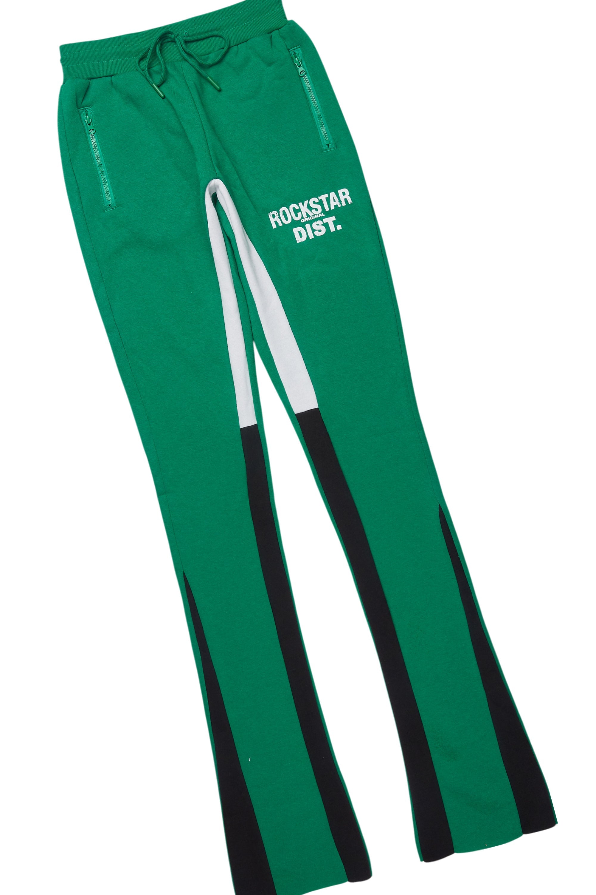 Dalasia White/Green T-Shirt Trackset