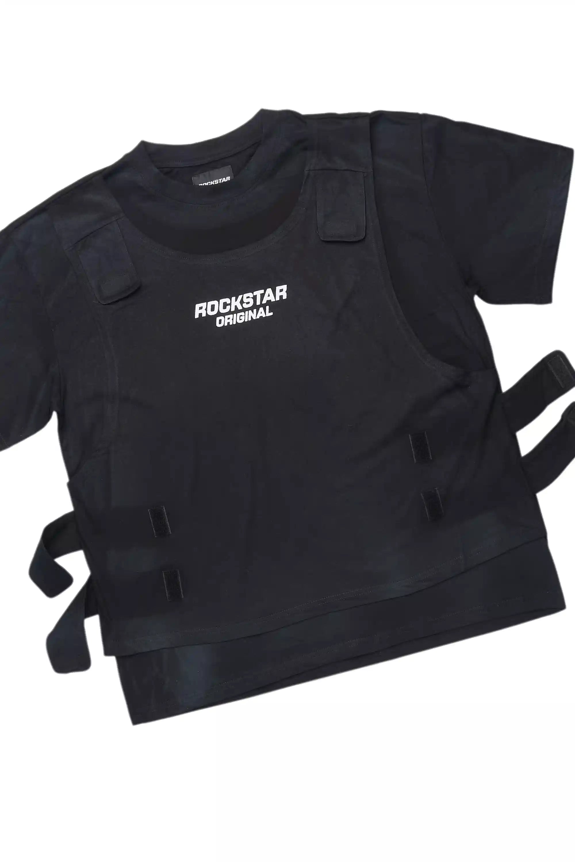 Herbie Black T-Shirt/Cargo Short Set