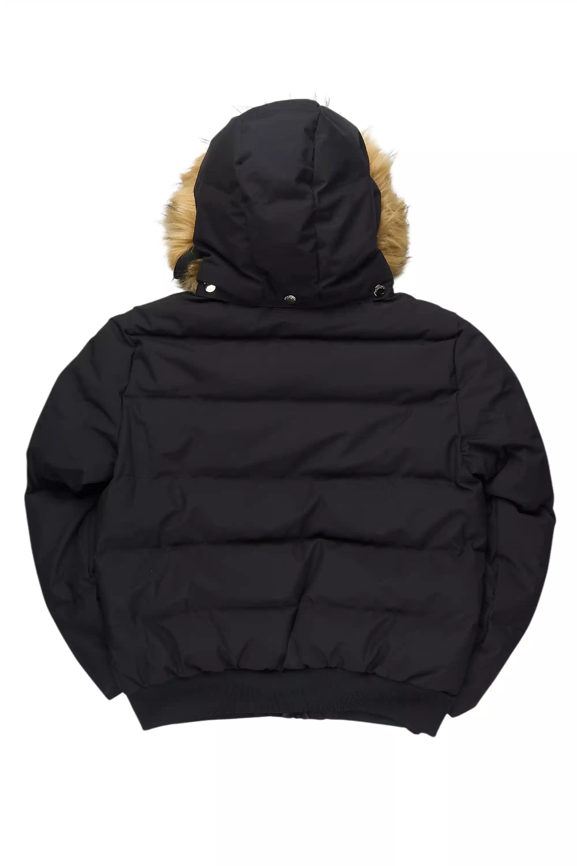 Keoni Black Puffer Jacket