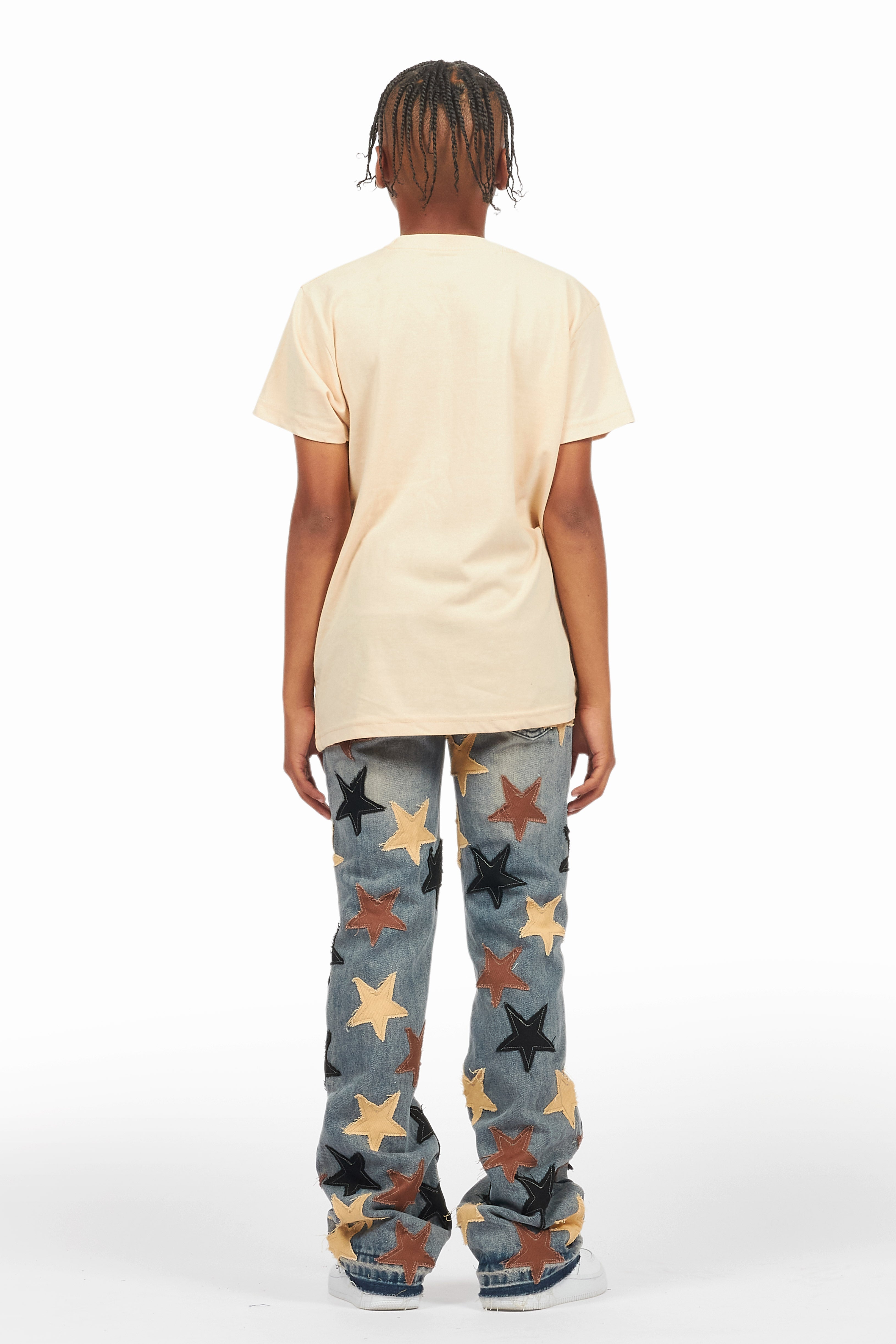 Boys StarLane Tint Stacked Flare Jean