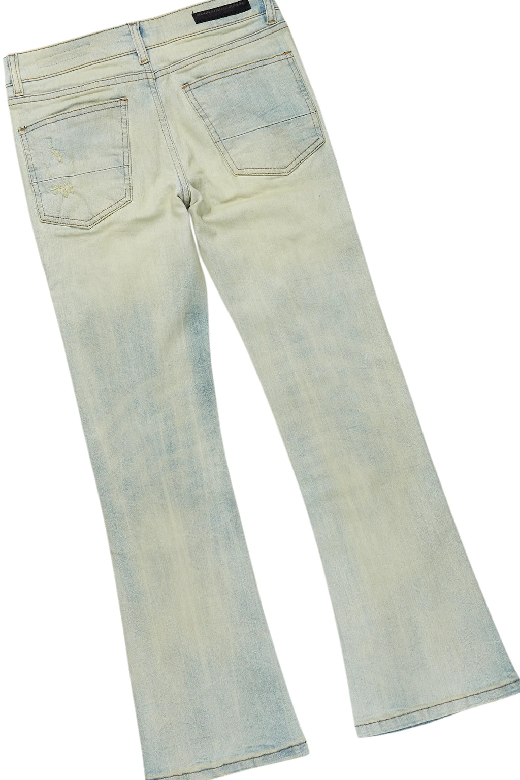 Boys Soweto Navy Hoodie/Stacked Flare Jean Set