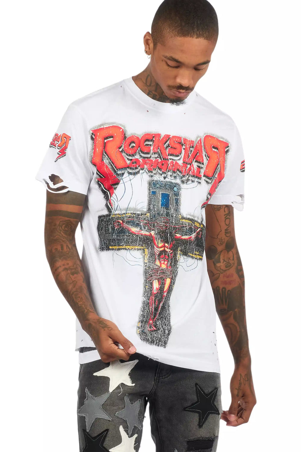 Javion White Graphic T-Shirt