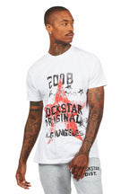 Kyrin White Graphic T-Shirt