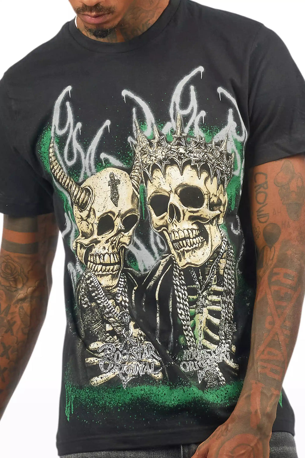 Kingston Black Graphic T-Shirt