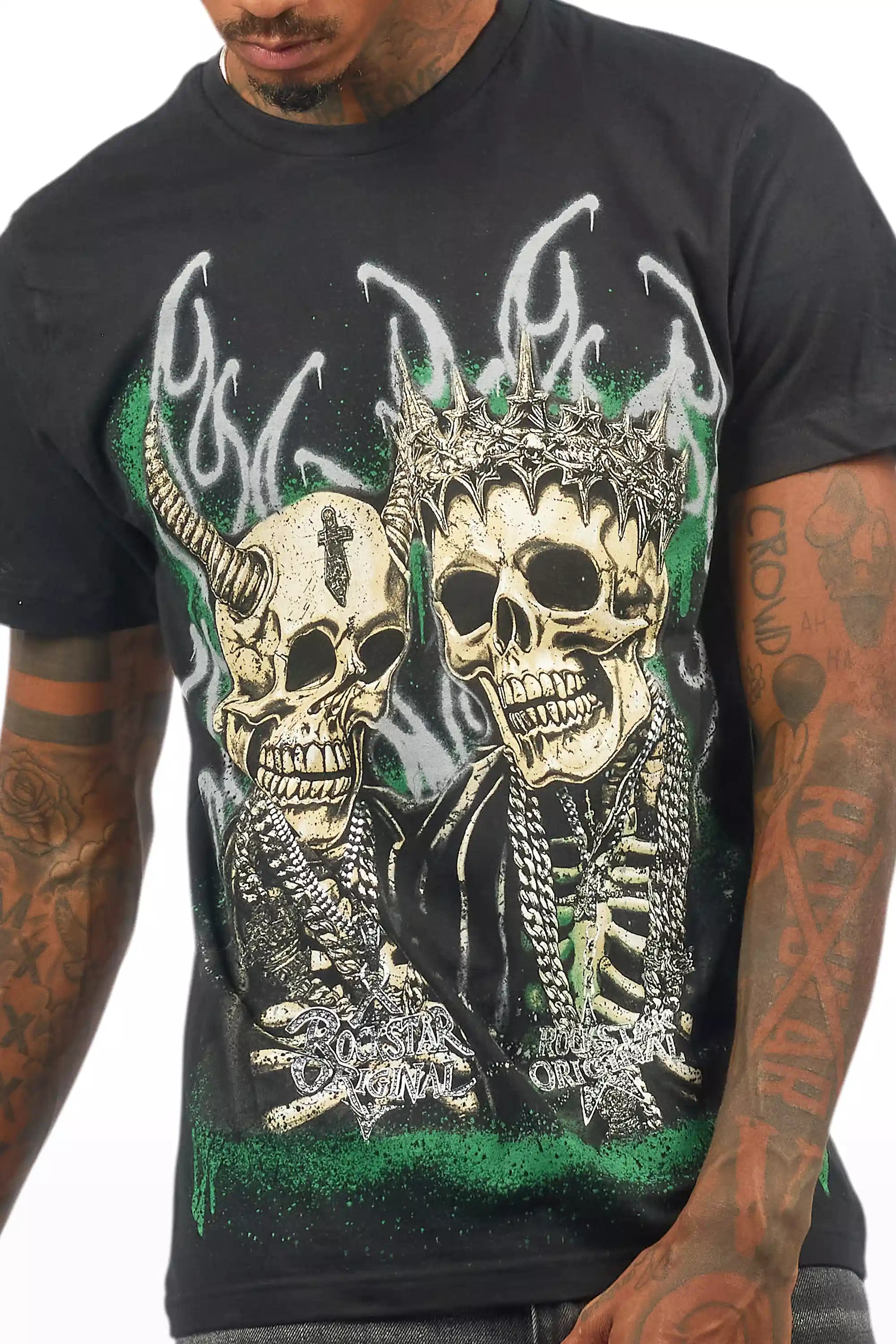 Kingston Black Graphic T-Shirt