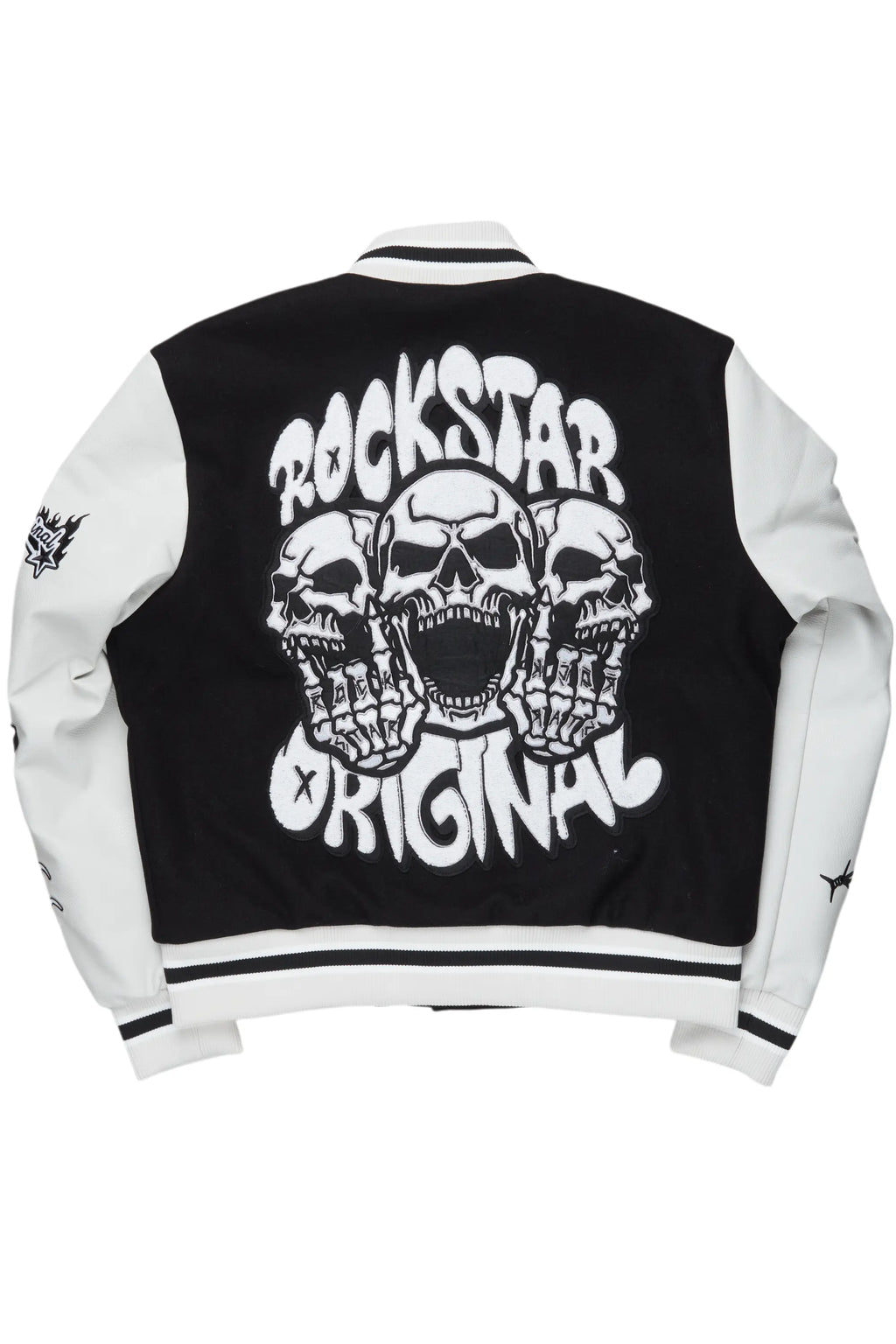 Rune Black Varsity Jacket