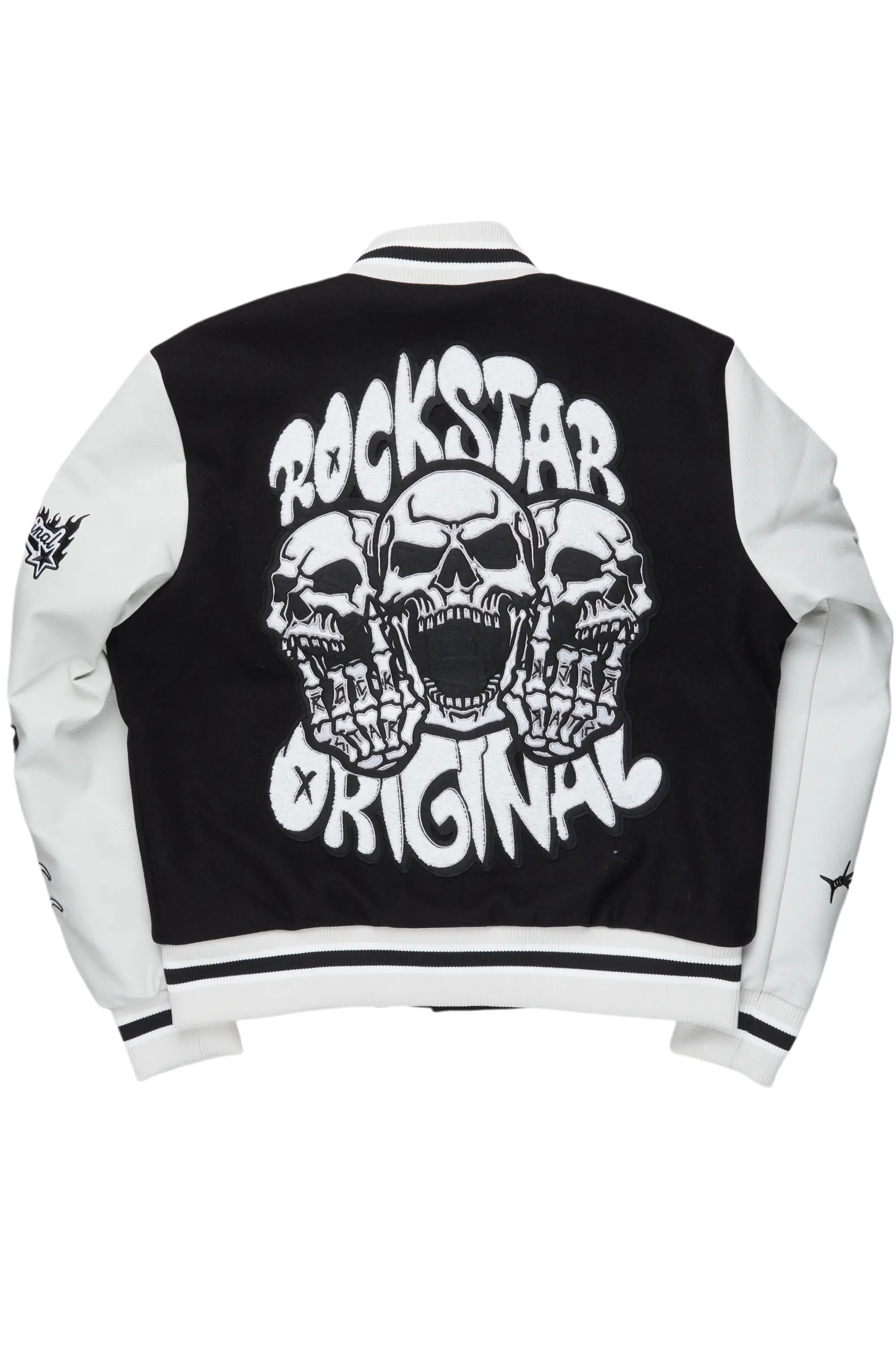 Rune Black Varsity Jacket