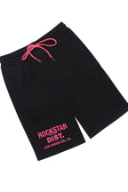 Girls Buck Black/Pink 2.0 Short Set