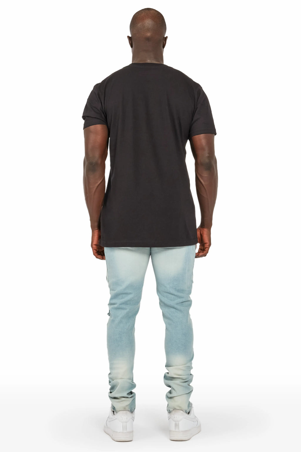 Imran Blue Slim Cargo Jean