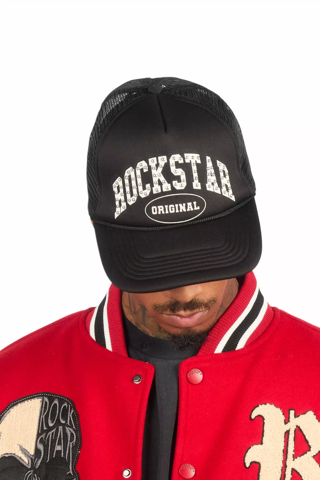 Danil Black Graphic Trucker Hat