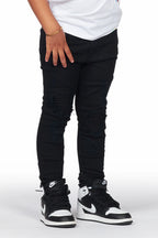 Girls Hadia Black Ripped Skinny Jean