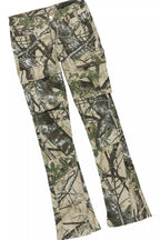 Lake White T-Shirt/Stacked Flare Jean Bundle