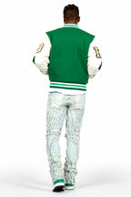 Balser Green Varsity Jacket