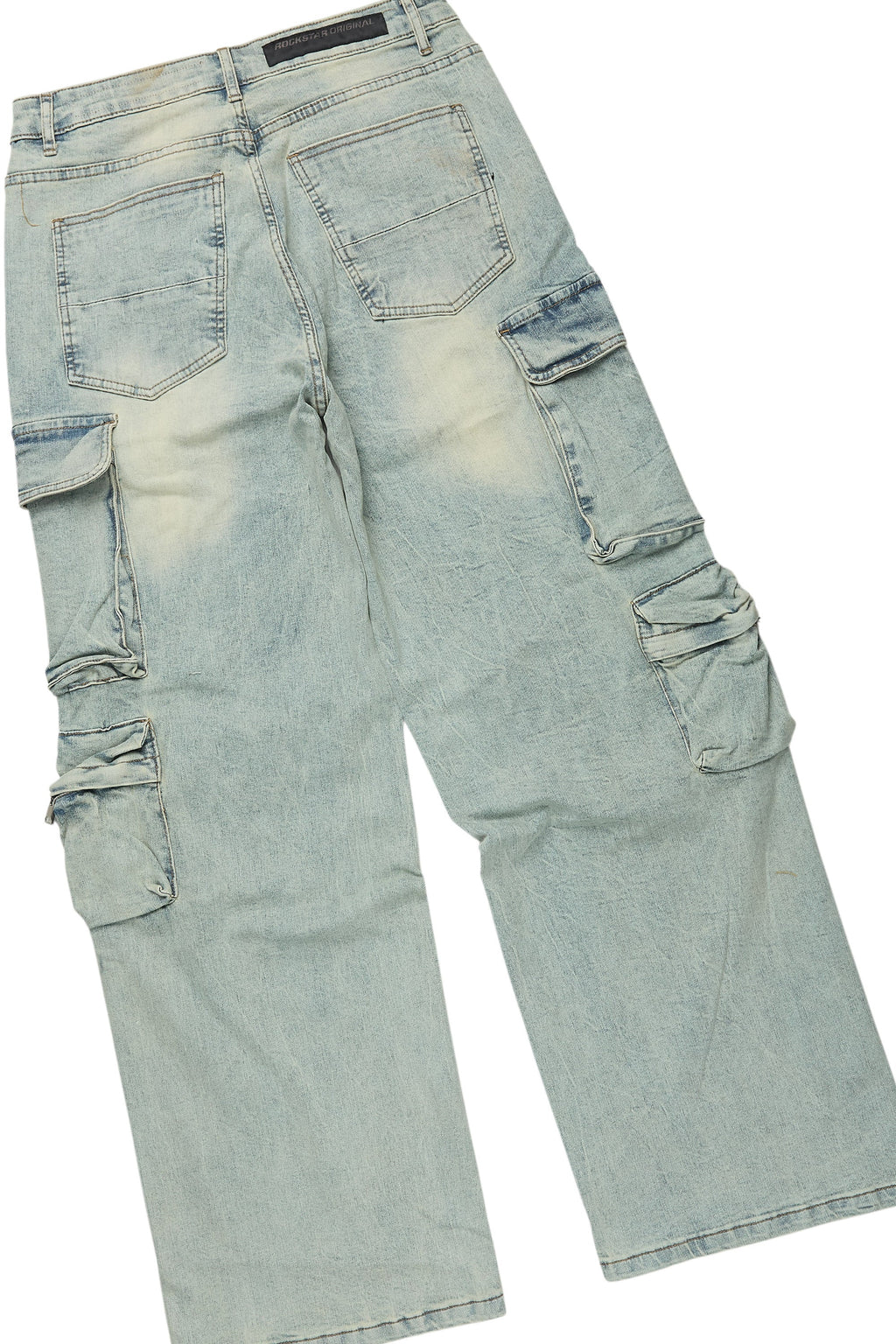 Tarl Beige/Blue T-Shirt/Baggy Fit Jean Bundle