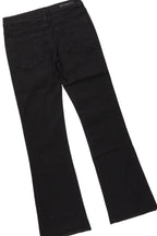 Boys Wizzurd Black Hoodie/Stacked Flare Jean Set