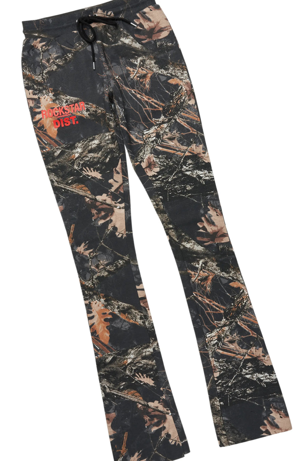 Tabby Black Graphic Stacked Flare Track Set