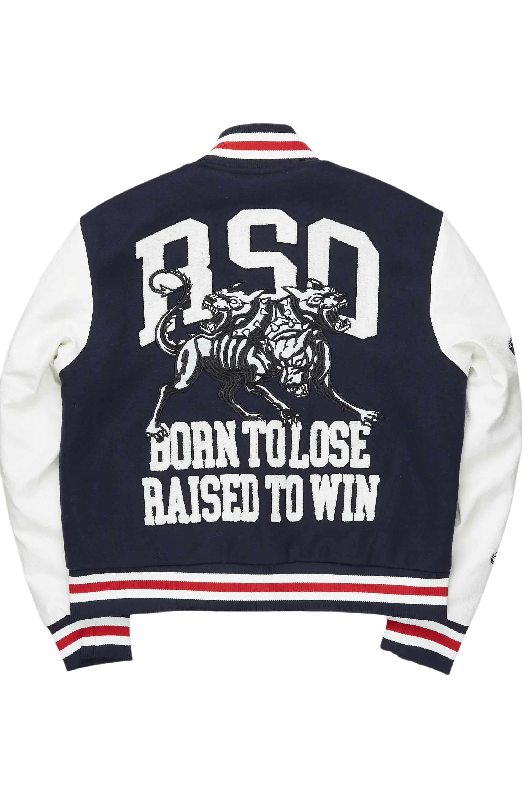 Afonso Navy Varsity Jacket