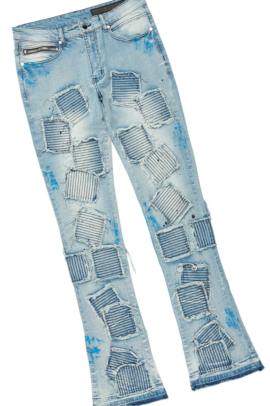 Grill Grey T-Shirt/Stacked Flare Jean Set