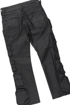 Boys Gardy Maroon Hoodie/Stacked Flare Jean Set