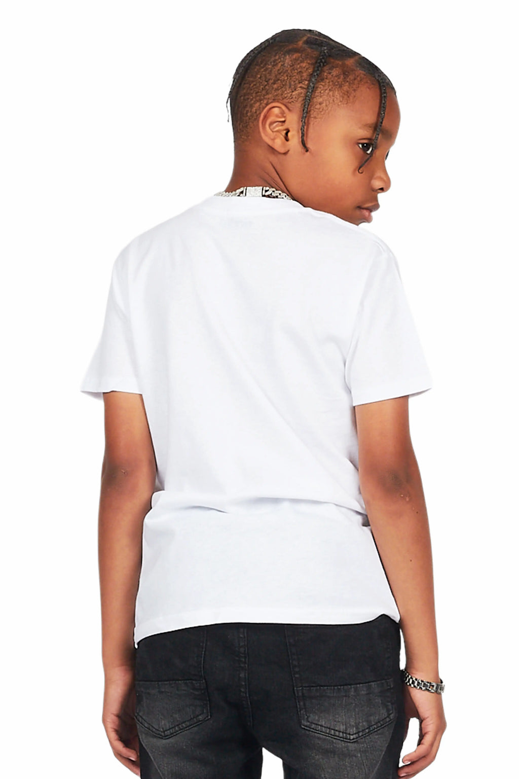 Boys Oakleyy White Graphic T-Shirt