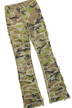 Aniqua White/Camo T-Shirt & Jean Set