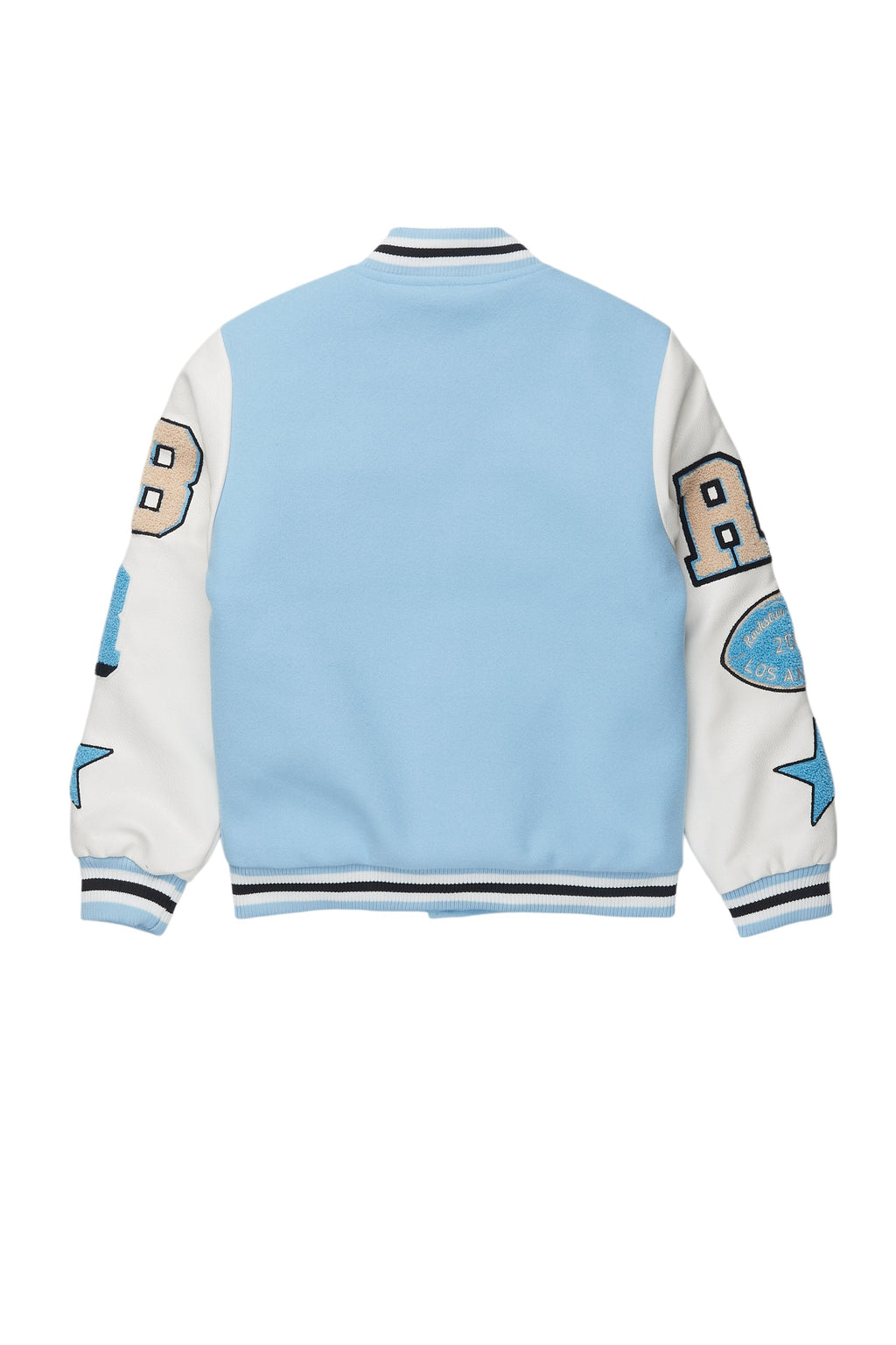 Boys Balser Light blue Varsity Jacket