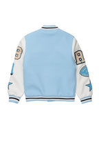 Boys Balser Light blue Varsity Jacket