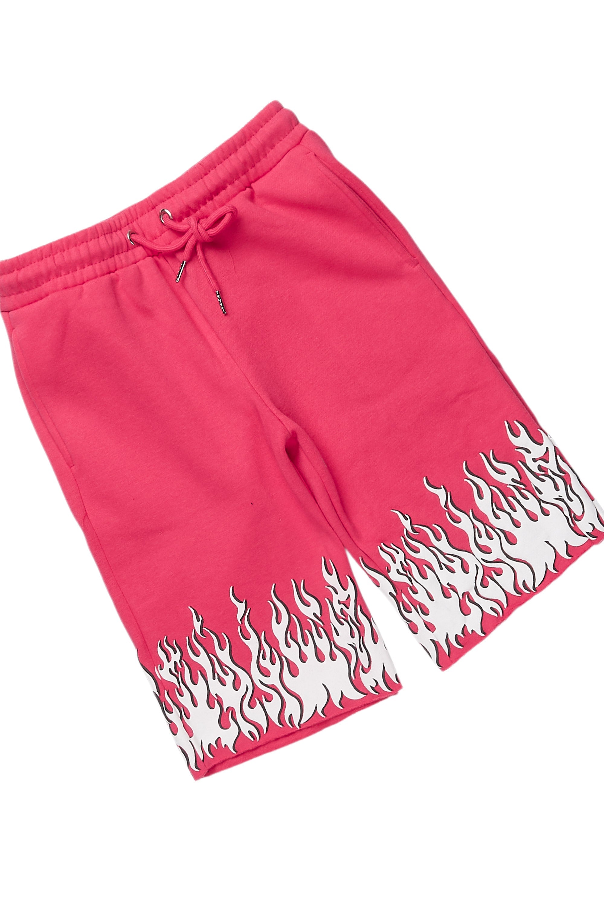 Boys Bubble Pink T-Shirt/Short Set