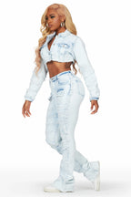 Lorraine Light Wash Denim Jacket