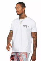 Sana White/Black Graphic T-Shirt