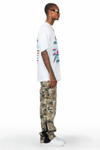 Dubaku Camo Baggy Fit Jean