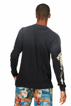 Danby Black Long Sleeve Graphic T-Shirt