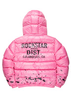Art Dist. 2.0 Pink Puffer Jacket