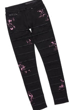 Grill Black/Pink T-Shirt/Slim Fit Jean Set