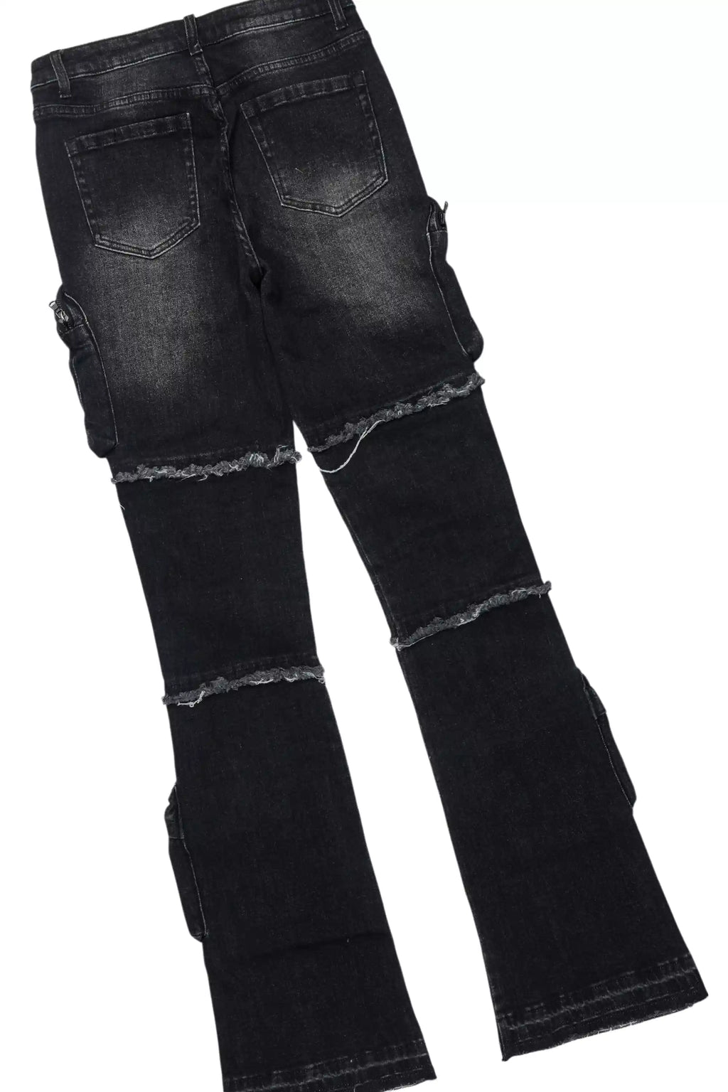 Keria Black Tee & Toniesha Dark Grey Jean Set