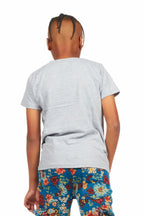 Boys Ezra Grey Graphic T-Shirt