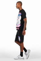 Mambo Black Short Set