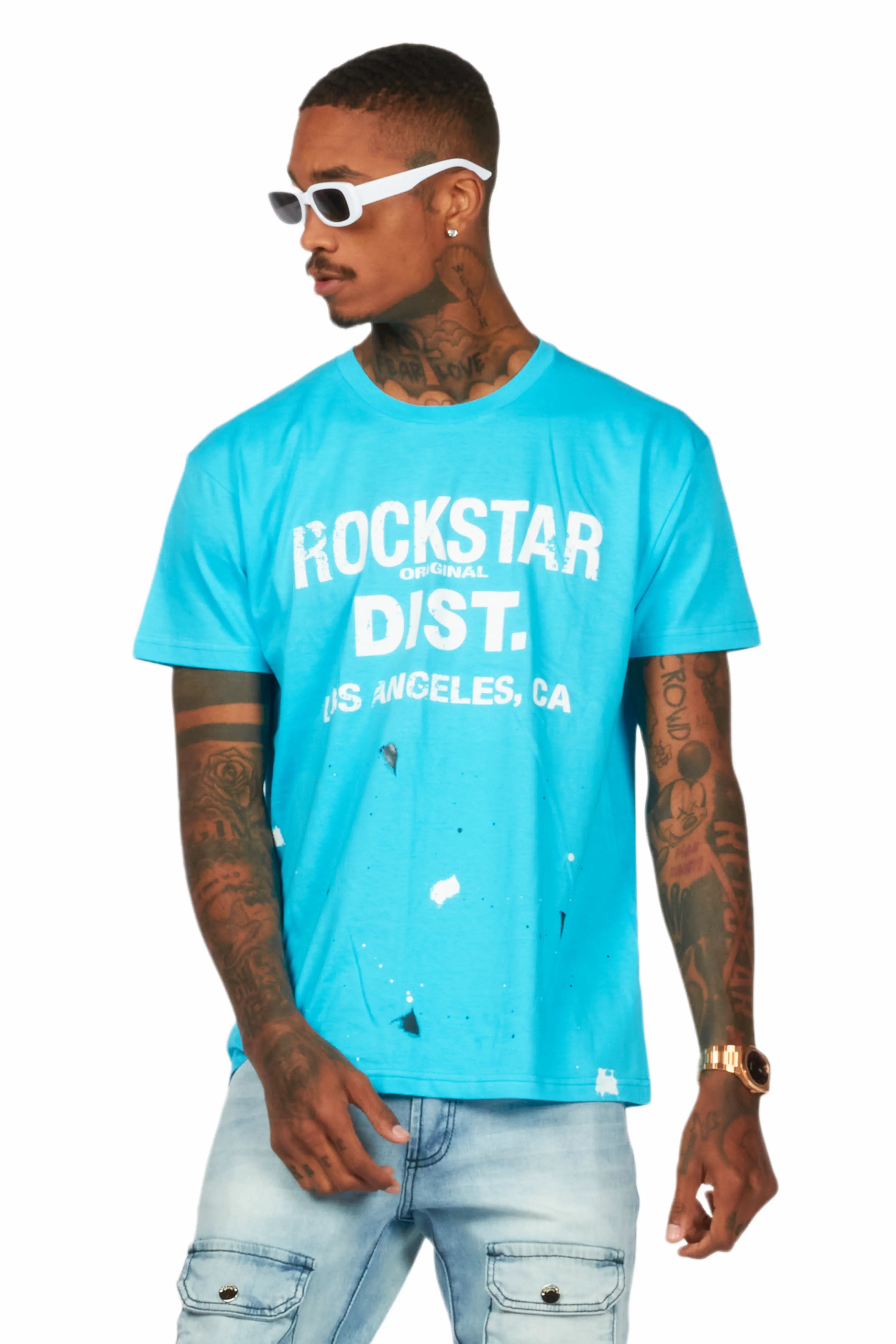 Scottie Blue Graphic T-Shirt