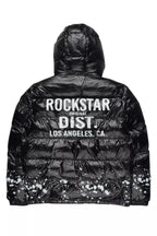 Raffer Black Heavy Puffer Jacket