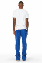 Farlee Royal Blue Super Stacked Flare Pants