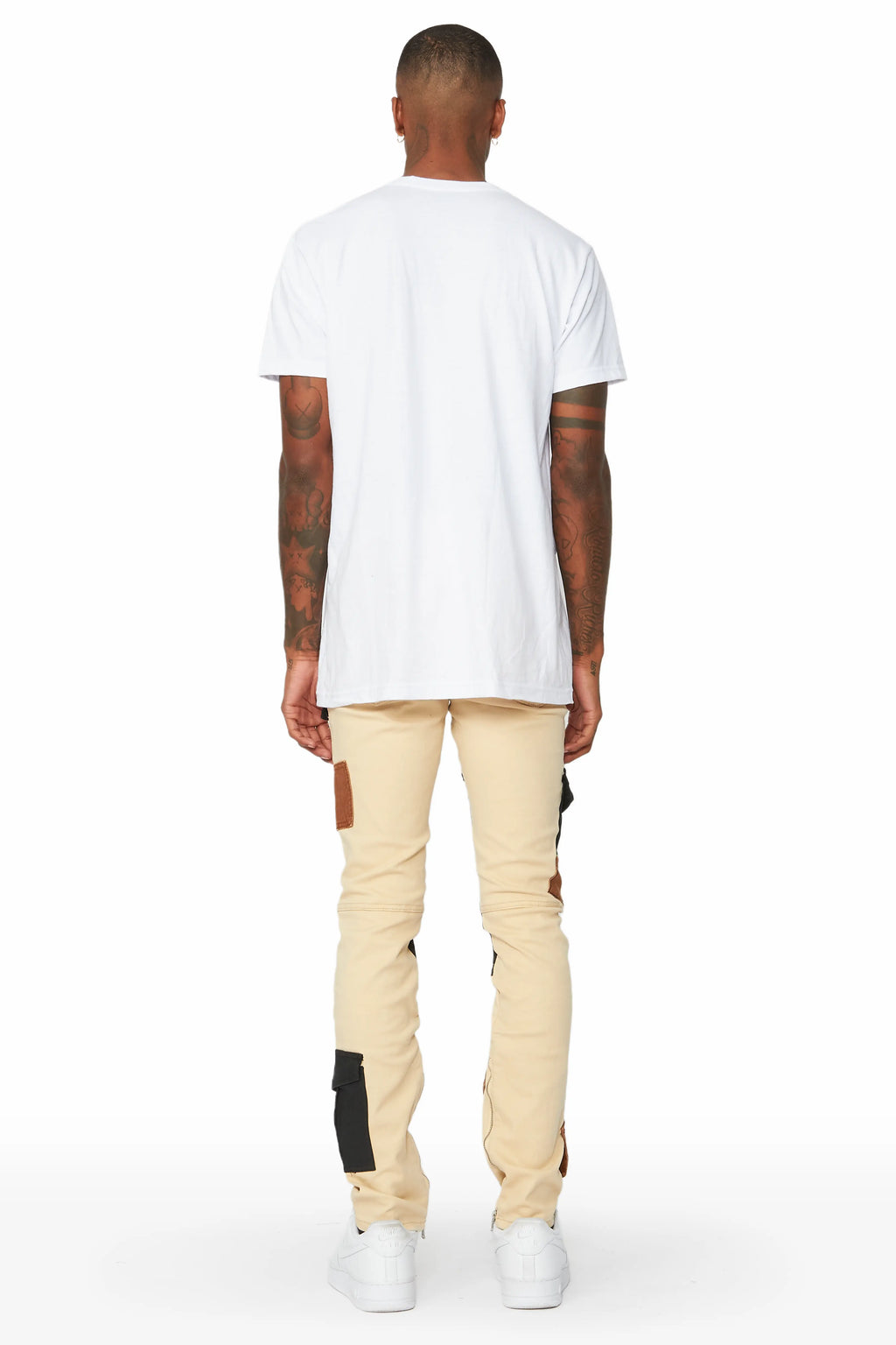 Demarcus Beige Patch Jean