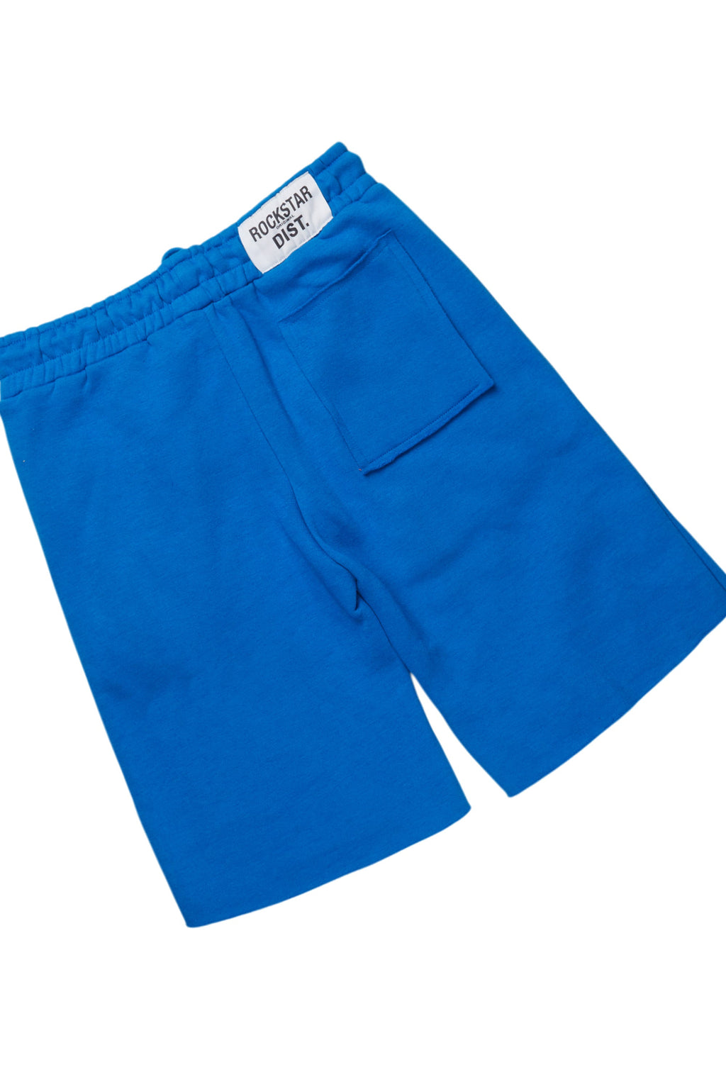 Allstar Royal/Black T-Shirt/Raw Edge Short Set