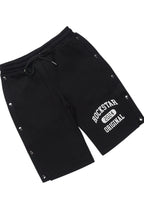 Boys Lex Black T-Shirt/Short Set