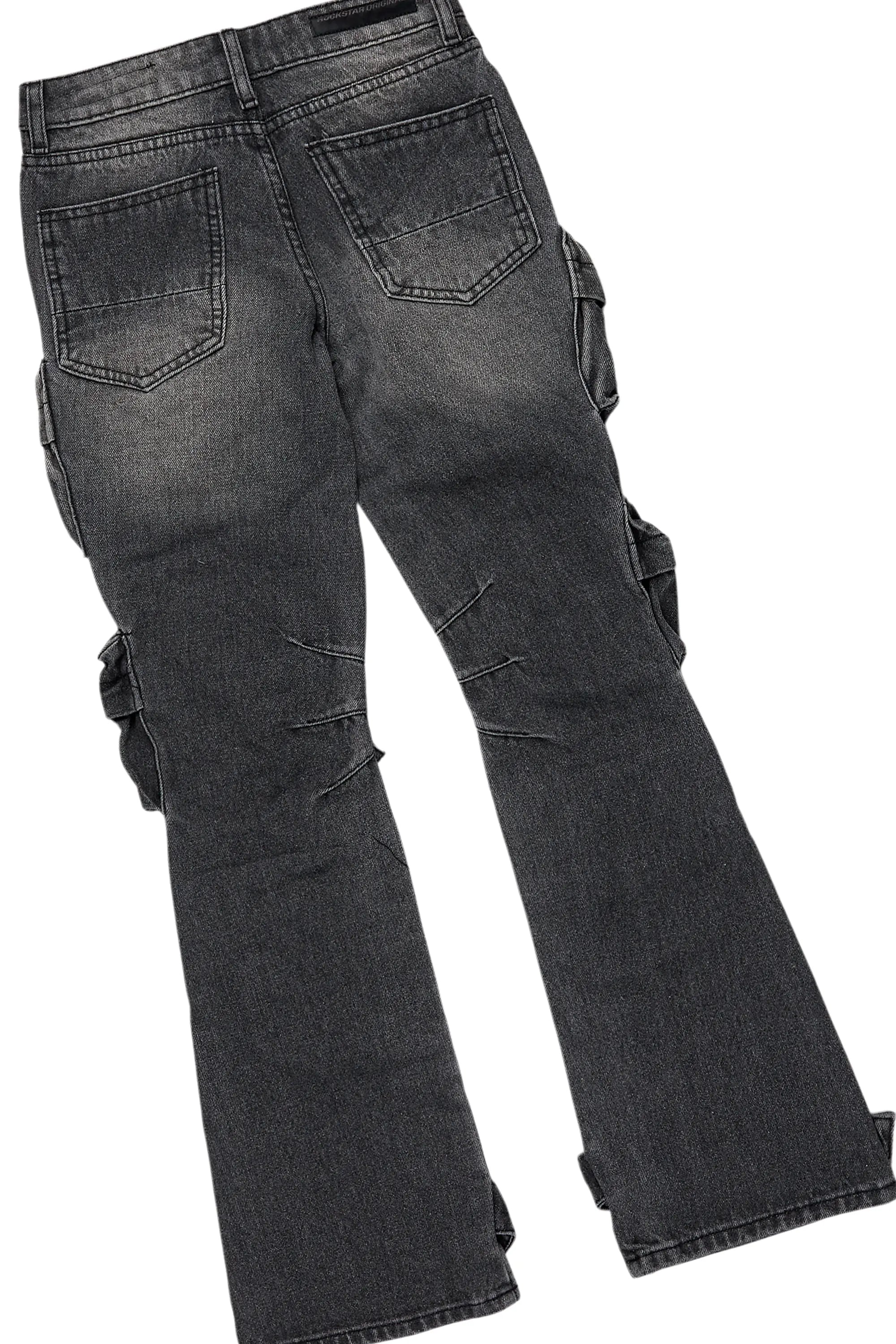 Boys New Hope Black Hoodie/Baggy Fit Jean Set