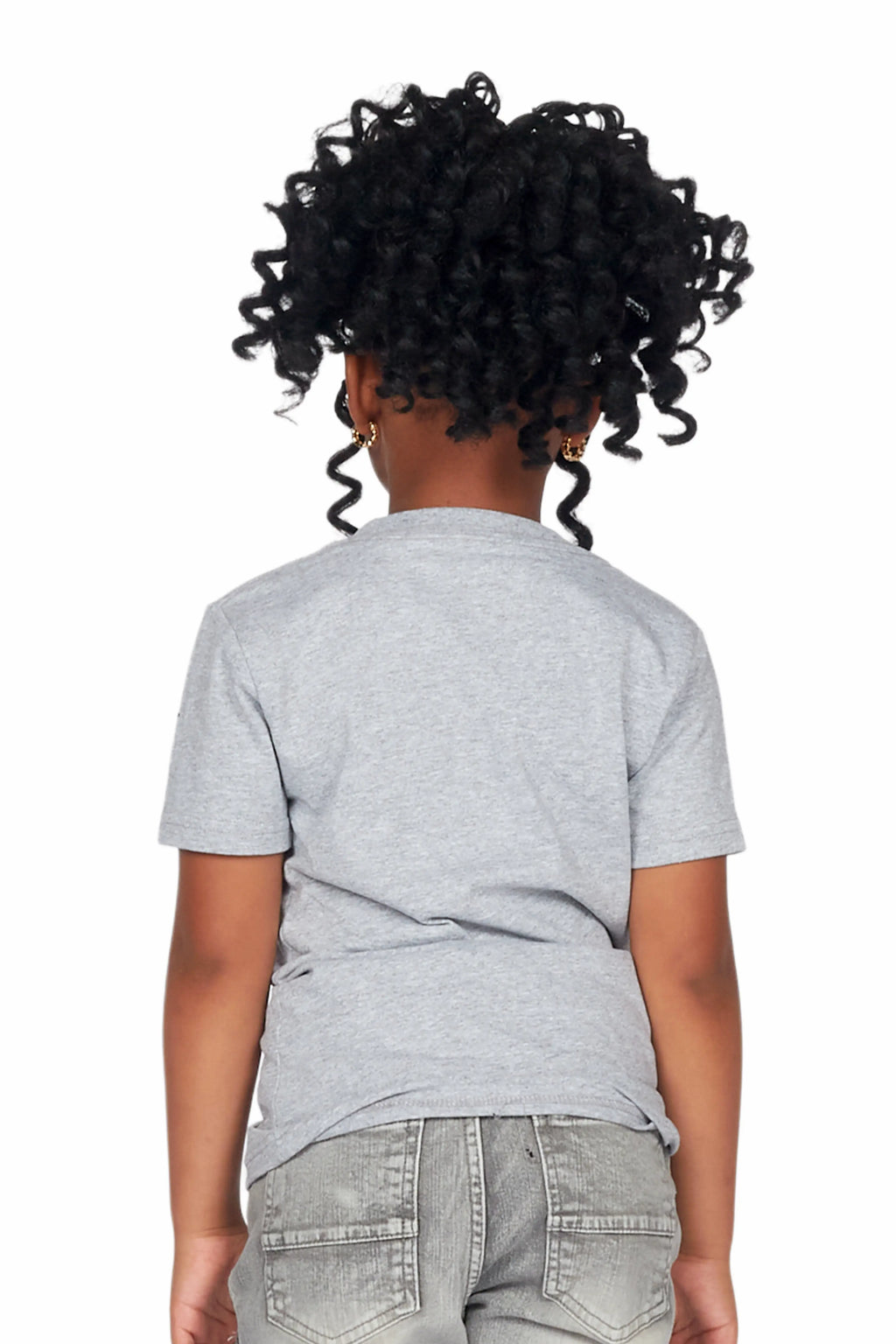 Girls Beena Grey Graphic T-Shirt