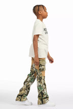 Boys Denka Beige Stacked Fit Jean