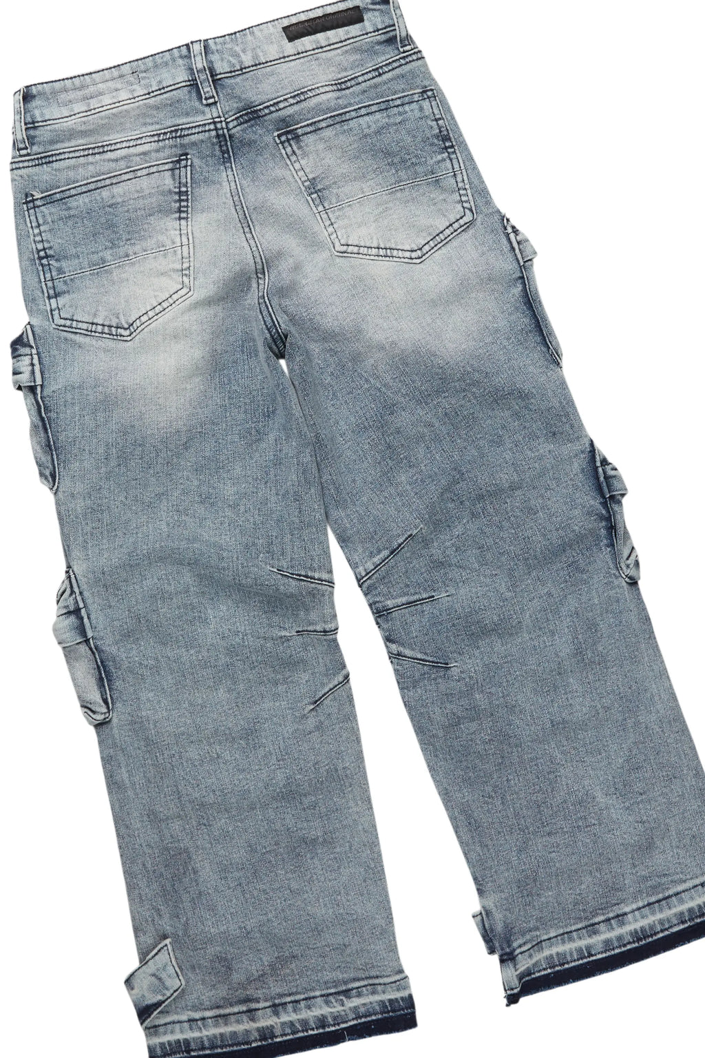 Boys Koen Black/Blue T-Shirt/Baggy Jean Set