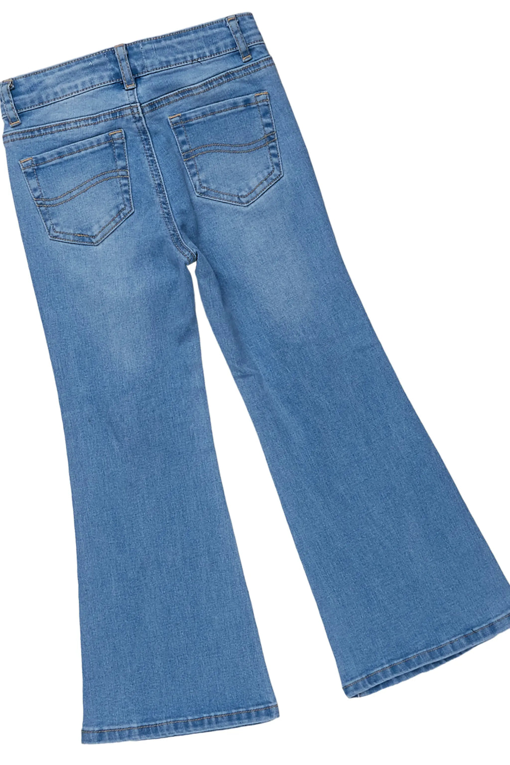 Girls Canika Pink T-Shirt Flare Jean Set