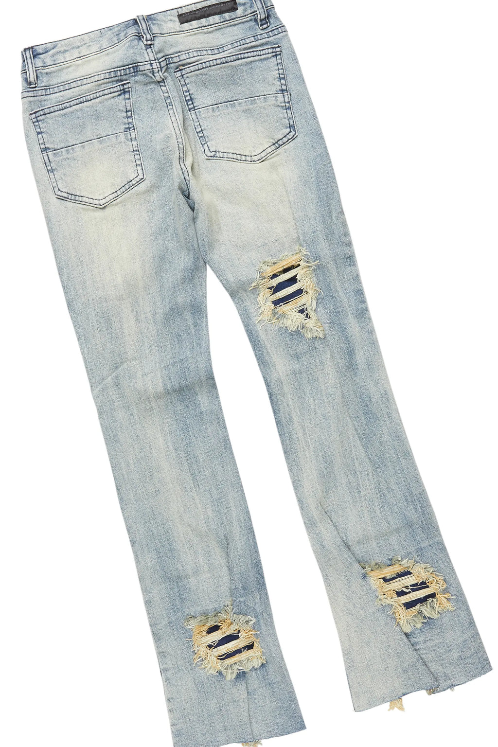 Boys Soweto Red Hoodie/Stacked Flare Jean Set