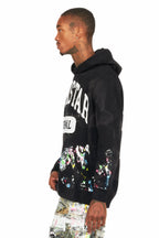 Balta Black Graphic Painter Hoodie
